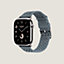 Cinturino Apple Watch Hermès Simple Tour 46&nbsp;mm Néo Tricot, Vista: vista frontale, front, vista 3 su 4