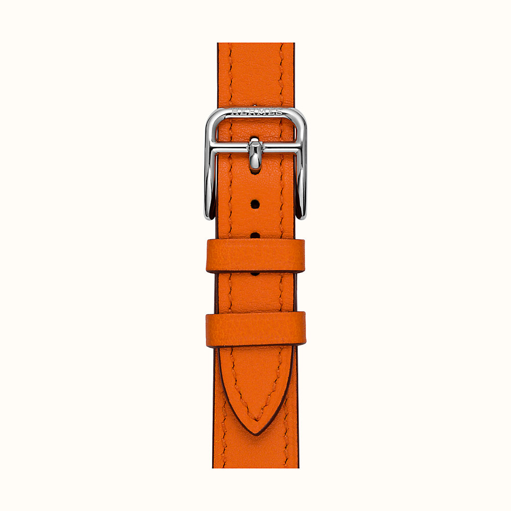 Cinturino per Heure H, 17,2 x 17,2 mm, giro semplice, lungo | Hermès Italia