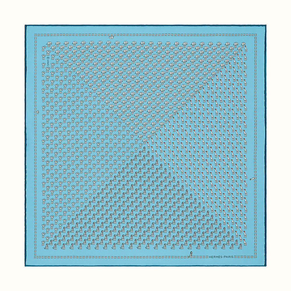 Circ'H pocket square 45 Hermès UK