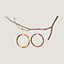 Circle drop earrings, View: front, front, view 1 of 3