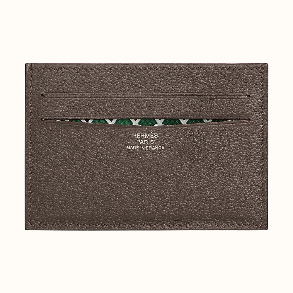 hermes citizen twill card holder review