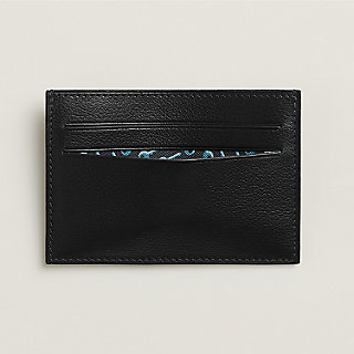 Hermes twill card holder sale