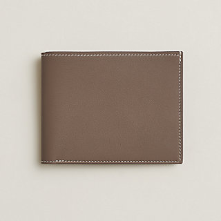 Citizen Twill Compact card holder | Hermès Canada