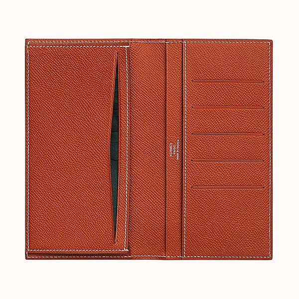 hermes citizen twill long wallet