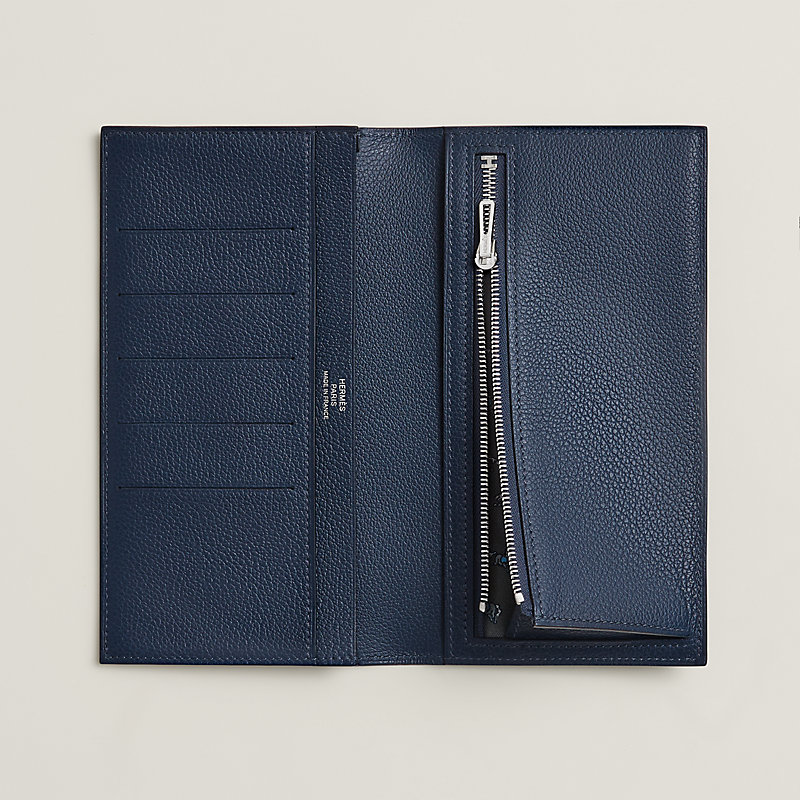 小物 Hermes Citizen Twill Long Veau Swift Citizen Twill Long wallet - Blue | Hermès Hong Kong SAR