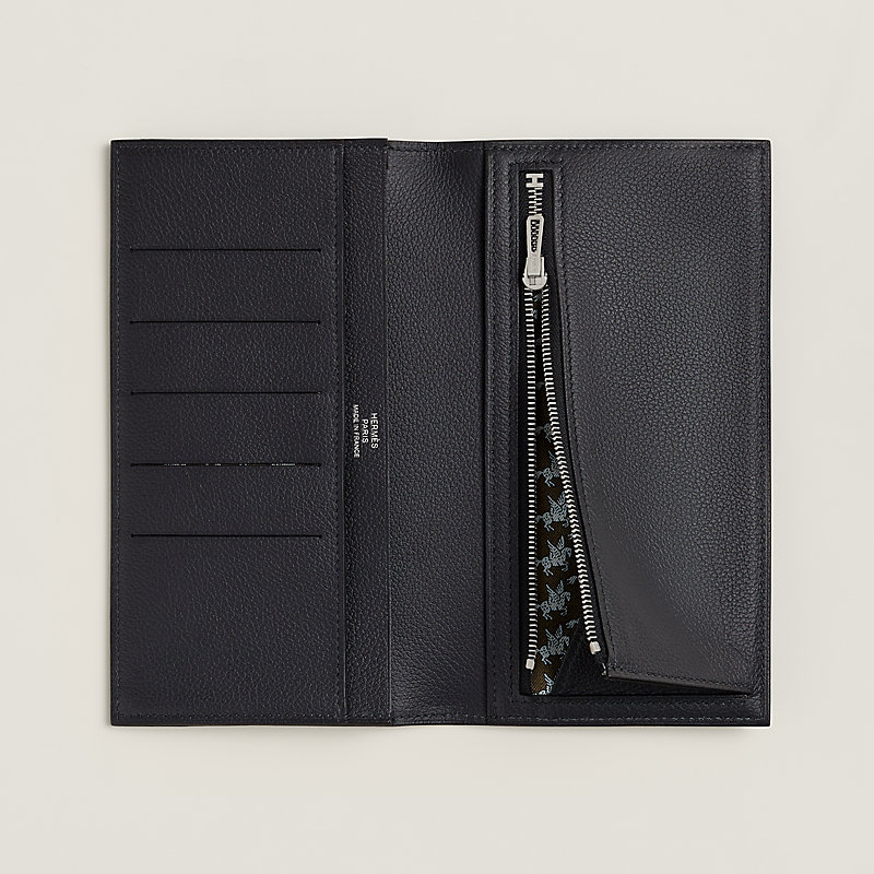 Citizen Twill Long wallet - Beige | Hermès USA