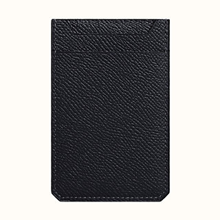 hermes black card holder