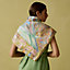 City of Light scarf 90, View: Worn, worn, view 2 of 3
