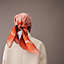 Clair de Lune double face scarf 90, View: Worn, worn, view 2 of 5