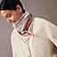 Clair de Lune double face scarf 90, View: Worn, worn, view 3 of 5