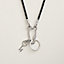 Cle Cheval snap hook necklace, View: front, front, view 1 of 3