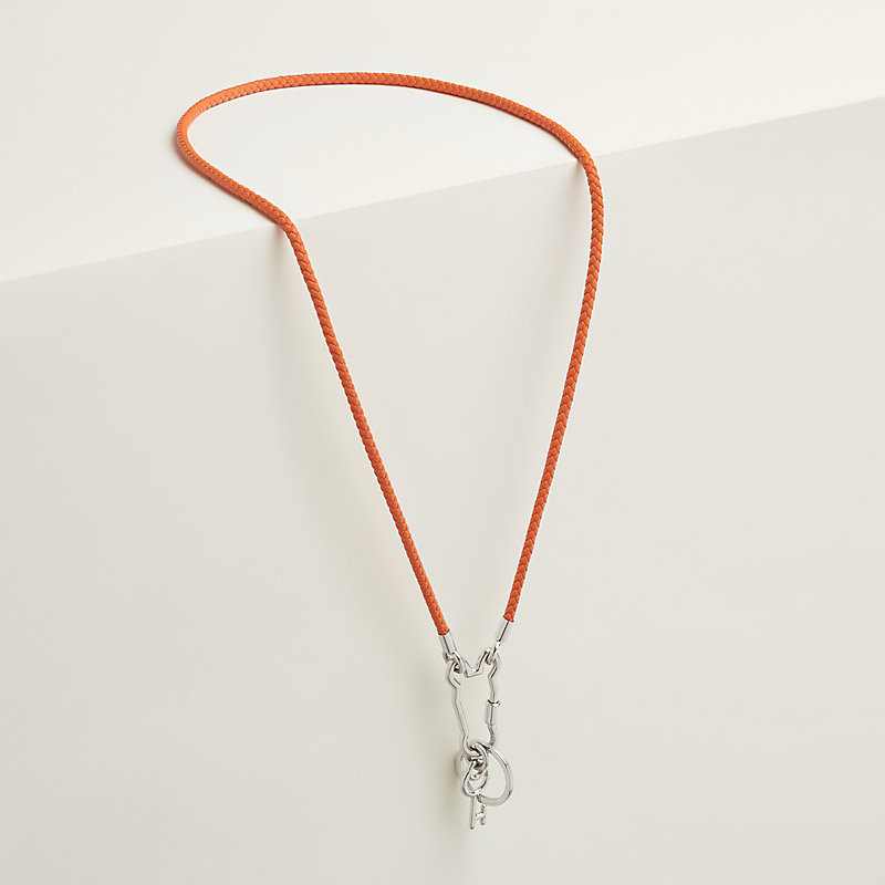 Cle Cheval snap hook necklace | Hermès UAE