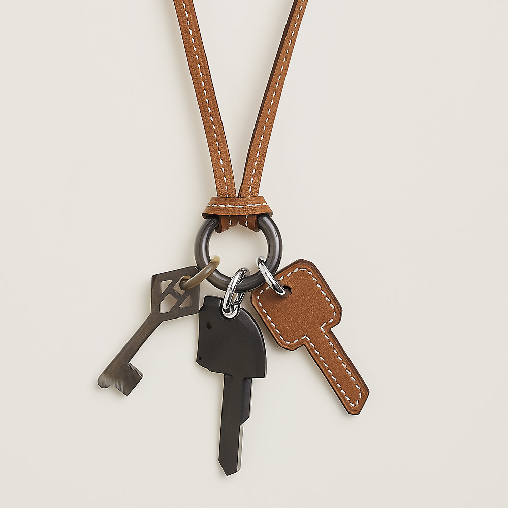 HERMES ネックレス Cles long necklace 直営店ラッピング HERMES ネックレス Cles long necklace 直営店ラッピング