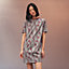"Clic Clac a Pois Losanges" maxi dress, View: Worn, worn, view 2 of 4