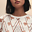"Clic Clac a Pois Losanges" maxi dress, View: Worn, worn, view 3 of 3