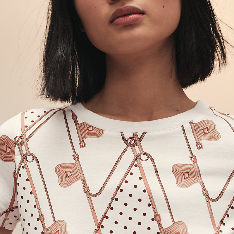 "Clic Clac a Pois Losanges" maxi dress