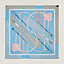 Clic-Clac double face scarf 90, View: Worn, worn, view 5 of 5