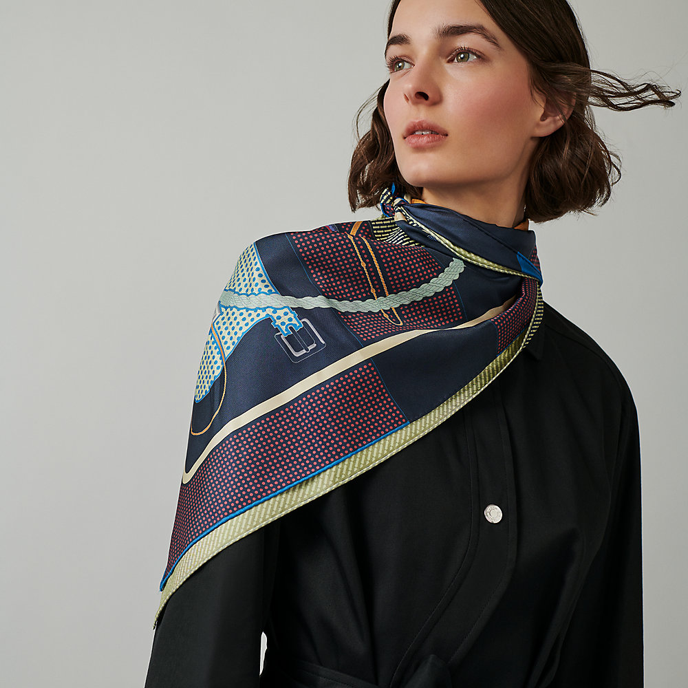 Clic-Clac double face scarf 90 | Hermès Australia