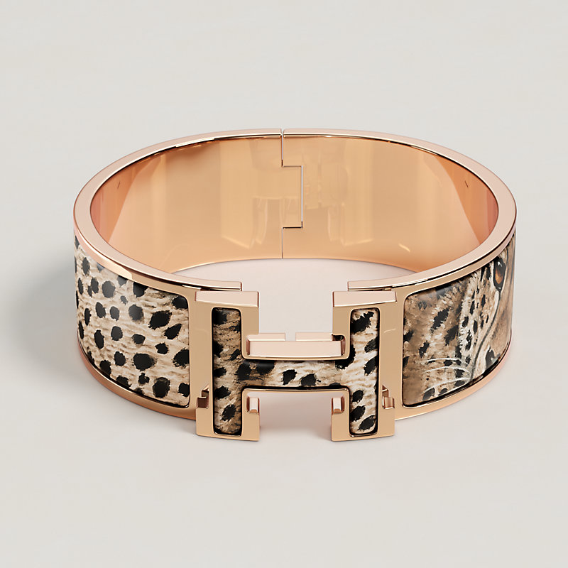 【デザインがポイントに☆】HERMES Clic Clac Hブレスレット Clic H bracelet | Hermès USA