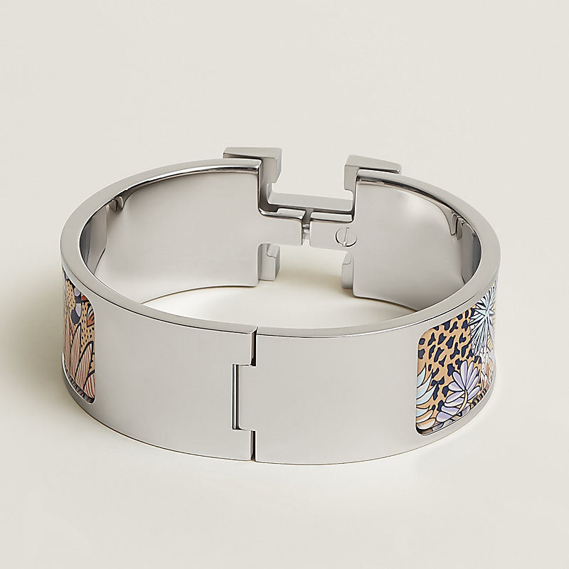 HERMES 動物柄 バングル Clic Clac H Animaux Camoufles bracelet | Hermès Sweden