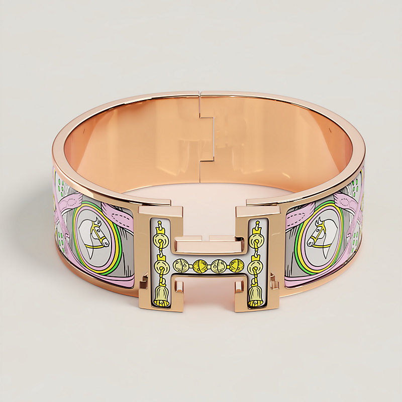 Hermès - Clic H Bouquets Selliers Bracelet