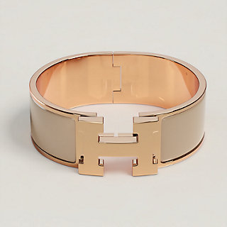 hermes h bracelet gold