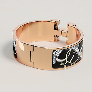 Clic Clac H Bride de Cour bracelet - Pink | Hermès USA