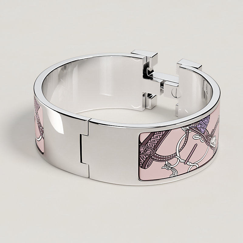 Clic Clac H Bride de Cour bracelet - Purple | Hermès USA