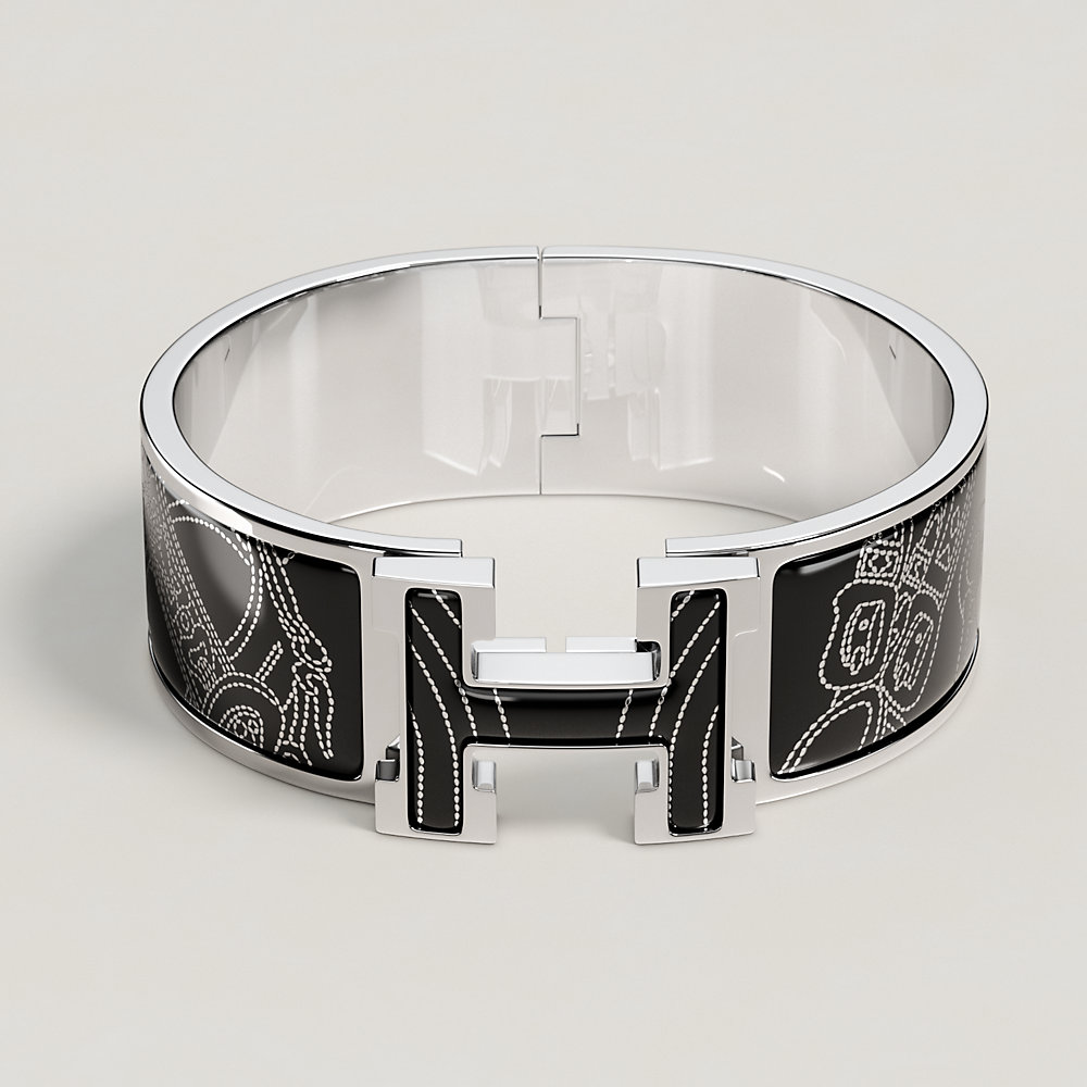 【HERMES】Clic Clac H クアドリッジ ワイヤー ブレスレット Clic Clac H Hermès Flagship bracelet | Hermès Mainland China