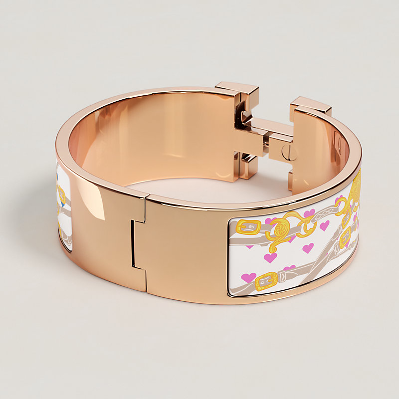 Clic Clac H Brides de Gala Love bracelet | Hermès USA