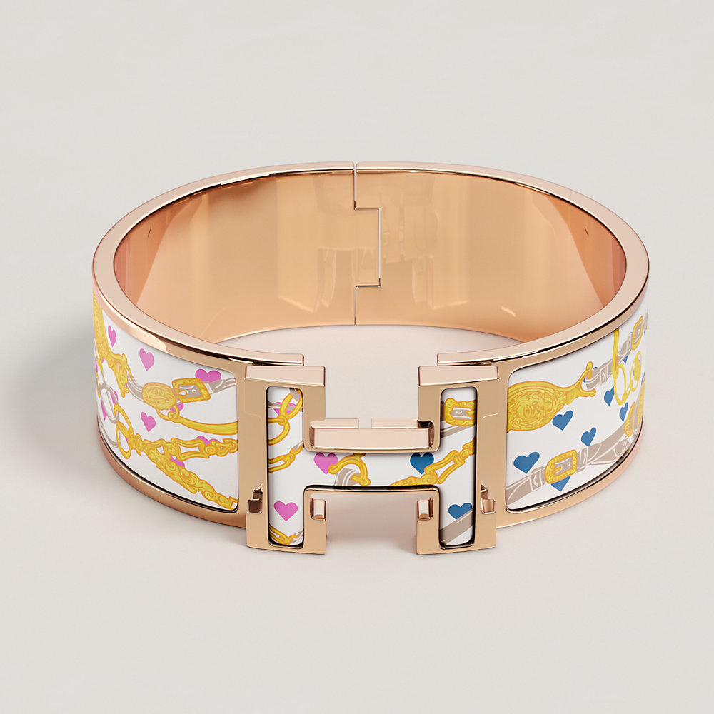 Clic Clac H Brides de Gala Love bracelet | Hermès USA