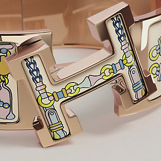 Clic Clac H Flora y Plata bracelet | Hermès USA