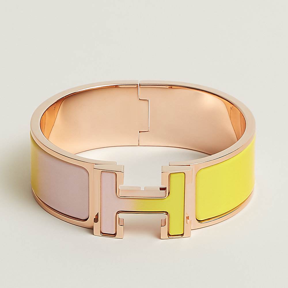 hermes clic h rose gold