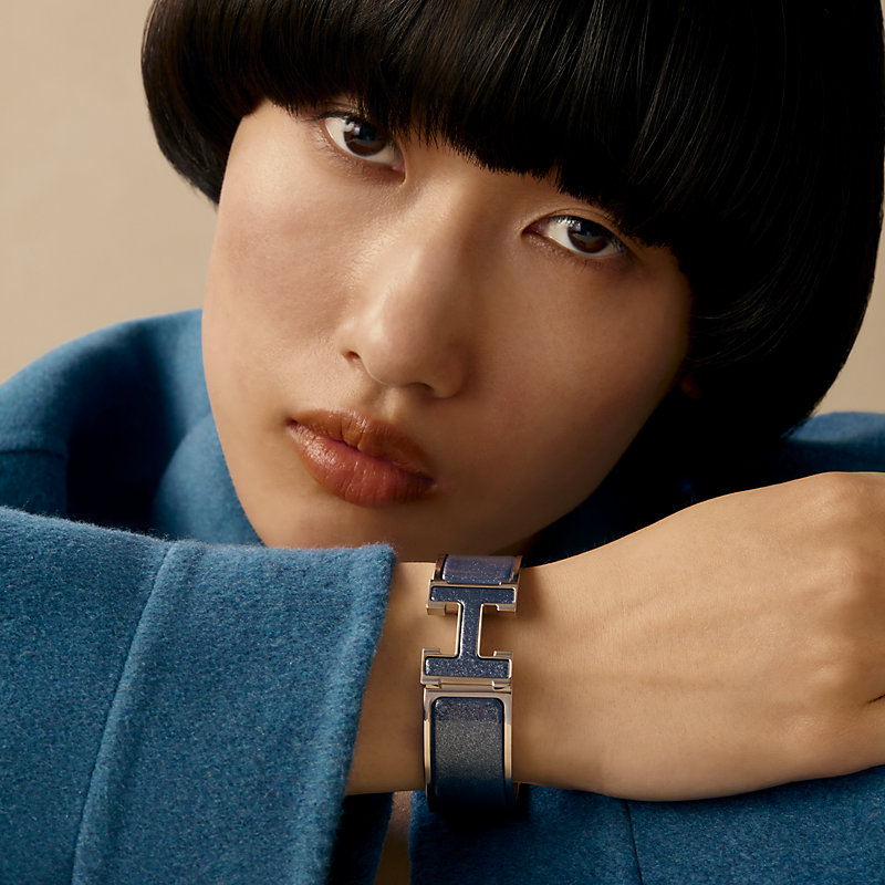 Clic Clac H Glitter bracelet | Hermès USA