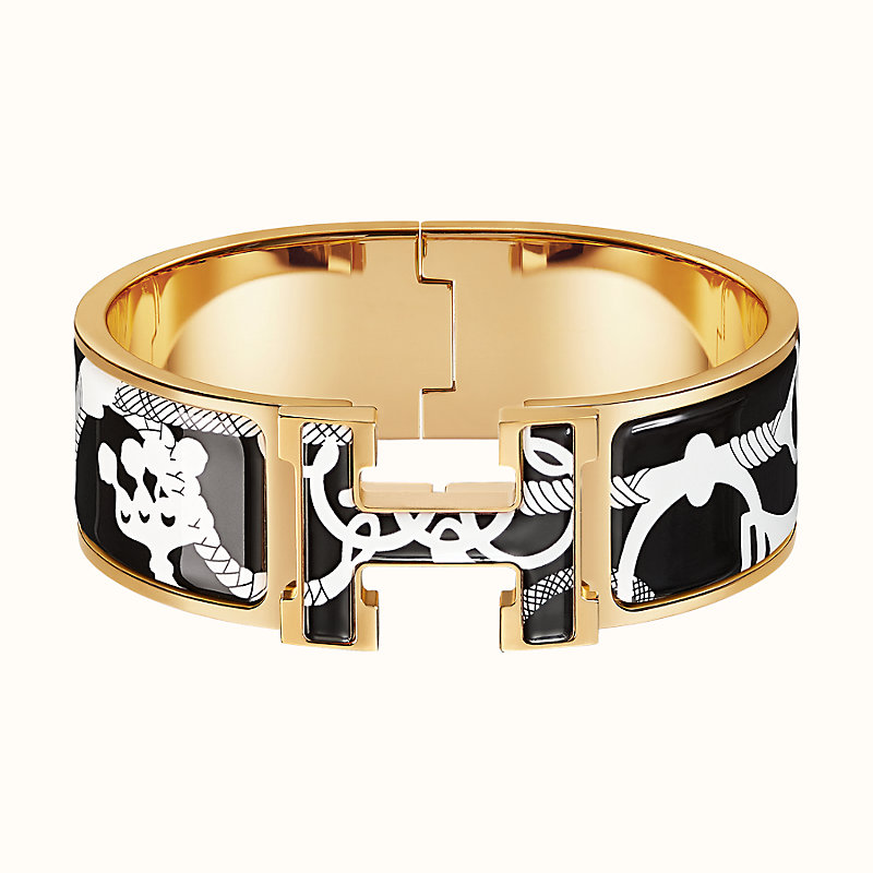 hermes bracelets gold