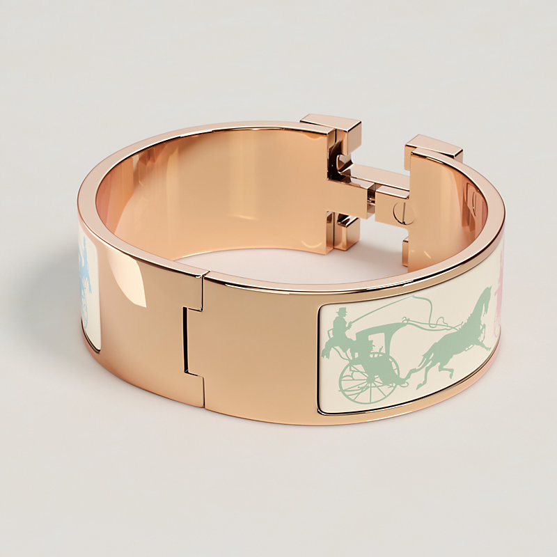 Clic Clac H Paris Qui Roule bracelet | Hermès USA