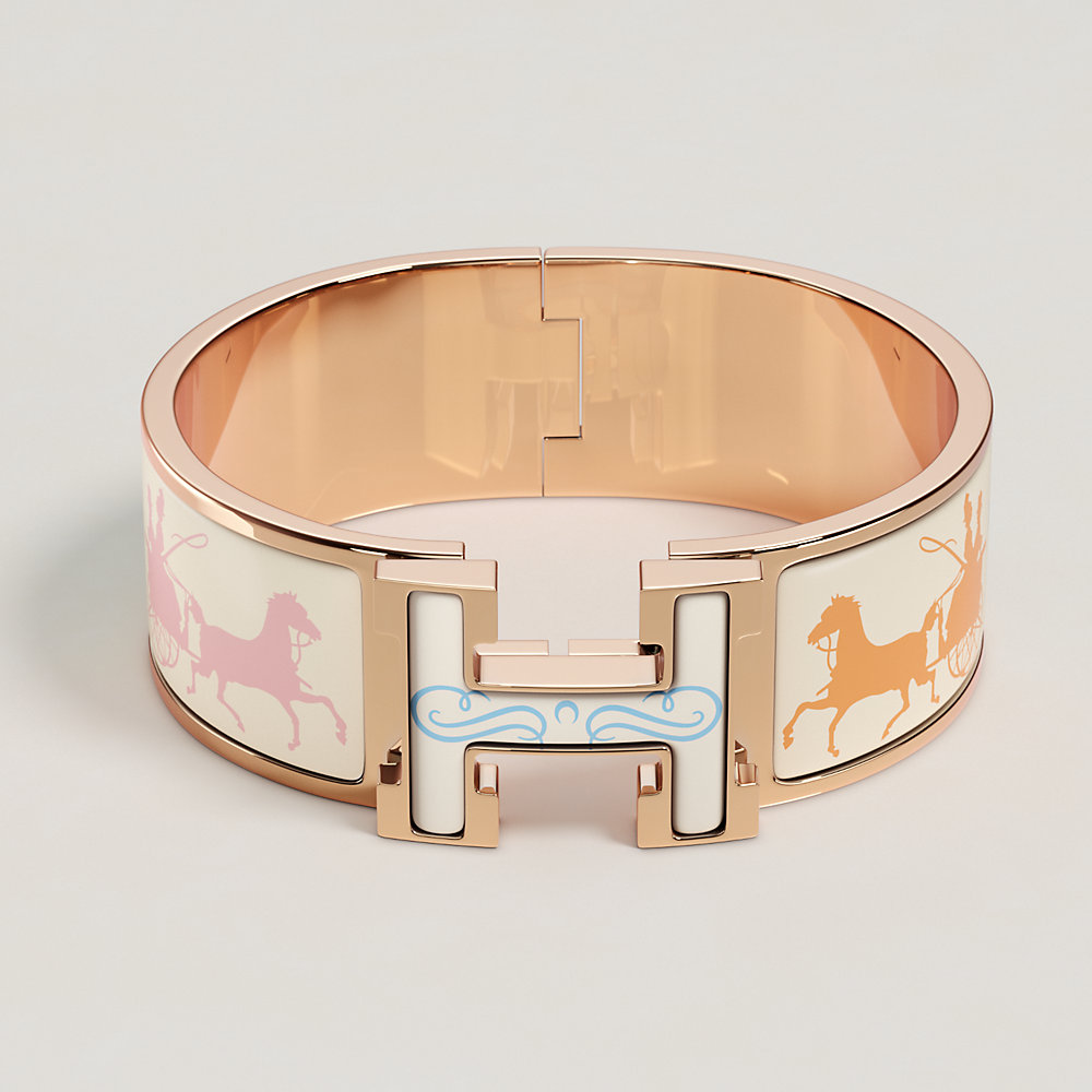 Clic Clac H Paris Qui Roule bracelet | Hermès USA