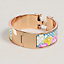 Clic Clac H Roseraie bracelet, View: Back, back, view 3 of 3