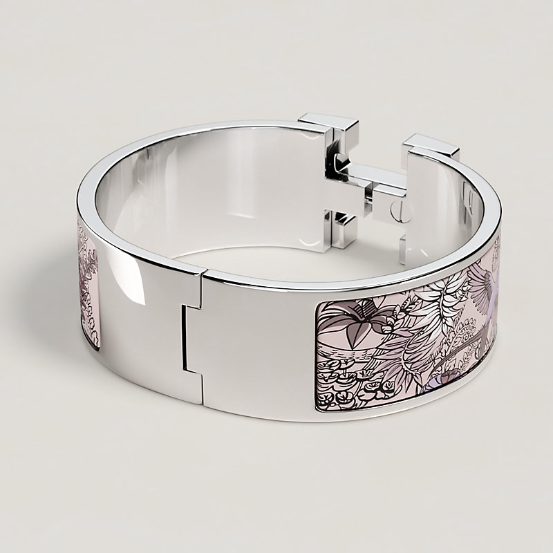 Clic Clac H Sous un Battement d'Ailes bracelet - Purple | Hermès USA
