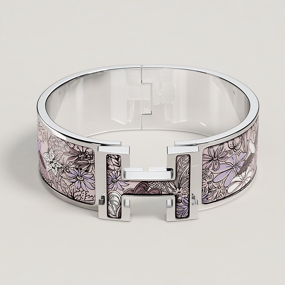 Clic Clac H Sous un Battement d'Ailes bracelet - Purple | Hermès USA