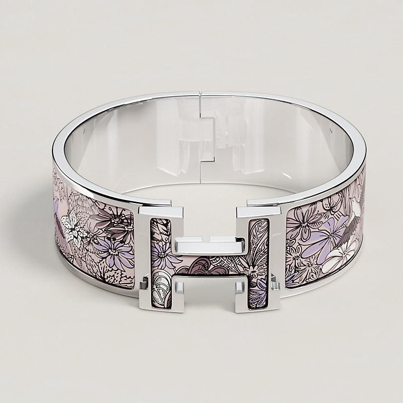 Clic Clac H Sous un Battement d'Ailes bracelet - Purple | Hermès USA