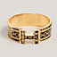 Clic Clac H Tartan & Chaines Obliques bracelet, View: front, front, view 1 of 4