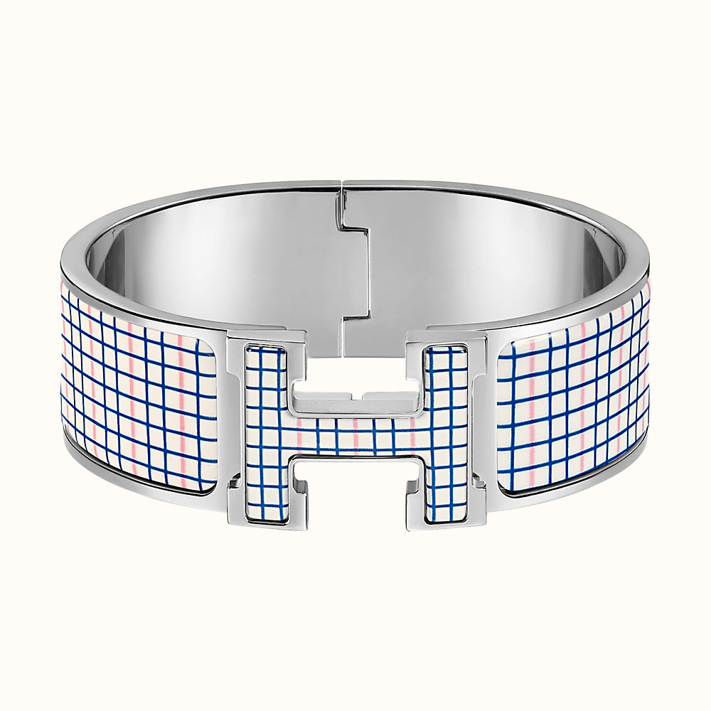 Clic Clac H Tartan bracelet | Hermès USA