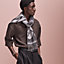 Clic-Clac scarf, View: Worn, worn, view 1 of 3