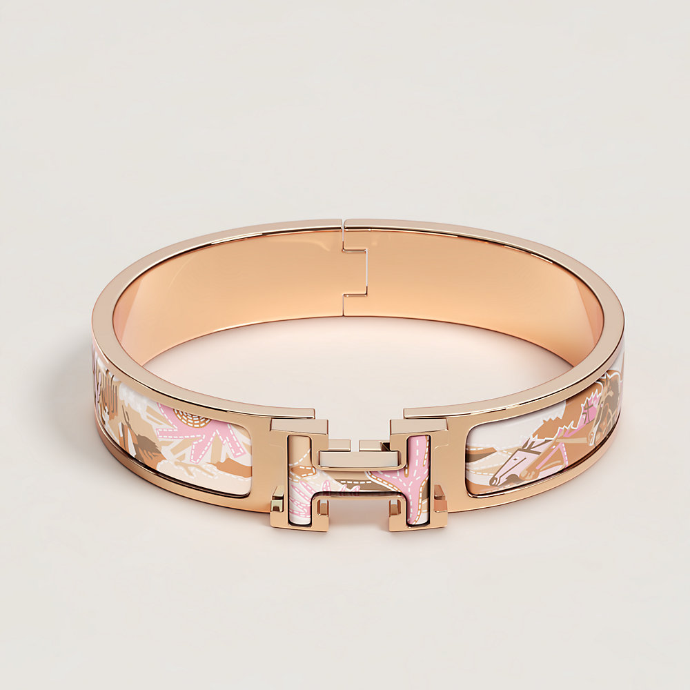 ☆華やかに☆ HERMES クリックH ブレスレット Bottes Story Clic H Bottes Story bracelet | Hermès USA