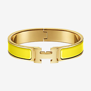 gold h bracelet