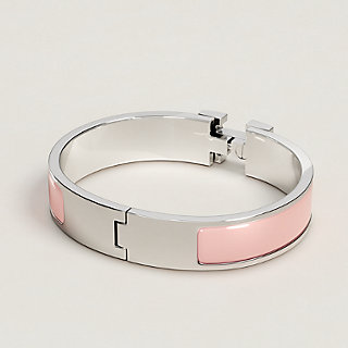 HERMES CLIC CLAC H バングル ローズオランジェ Clic Clac H bracelet | Hermès USA