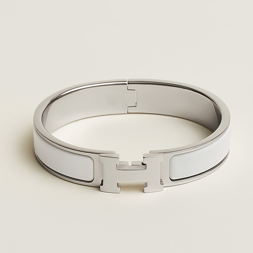 Hermes Sterling Silver 925 H bracelet - Vintage Lux