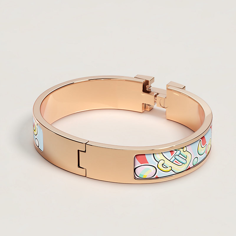 Clic H Candy Libris bracelet - Yellow | Hermès USA