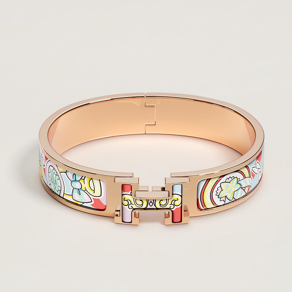 Clic H Candy Libris bracelet - Yellow | Hermès USA